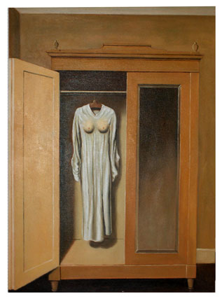 store falso d'autore omaggio a mack  sennet di Rene Magritte